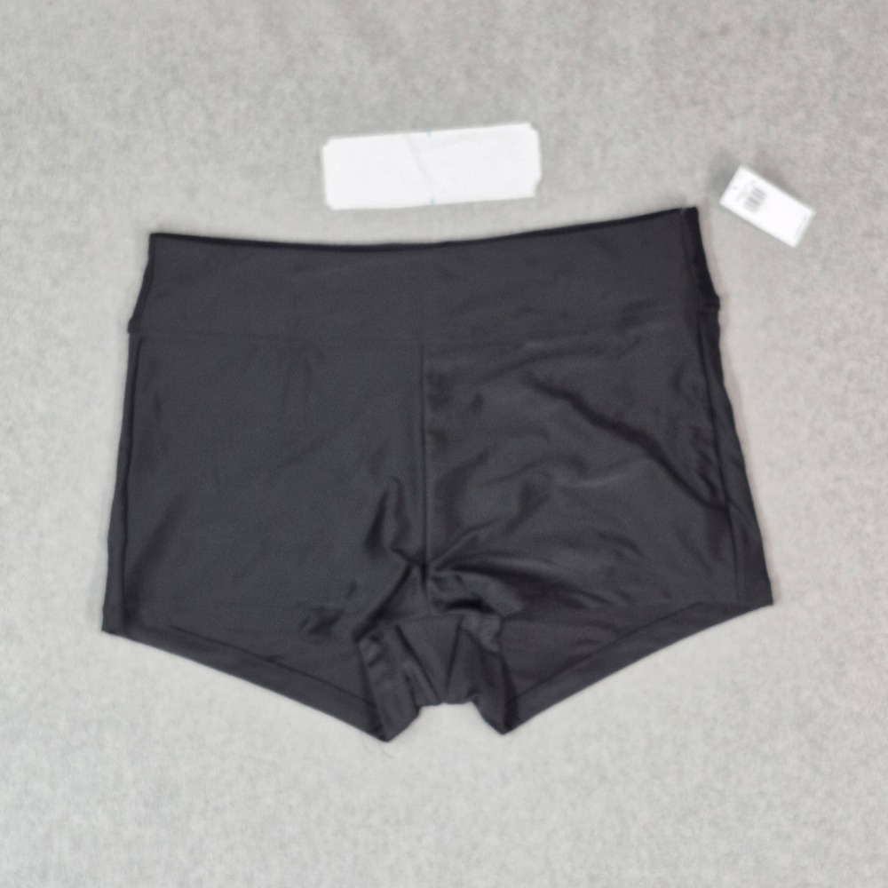 Old Navy Women Shorts L Black Lined Stretch NWT